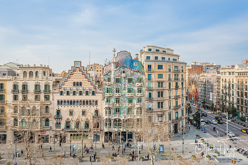 gaudí’s casa batlló reopens hidden apartment as gallery for contemporary art by mesura